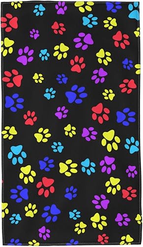 Toallas de mano para baño, toalla facial de microfibra absorbente, toallas de baño de secado rápido, paños de lavado para cocina, yoga, gimnasio,