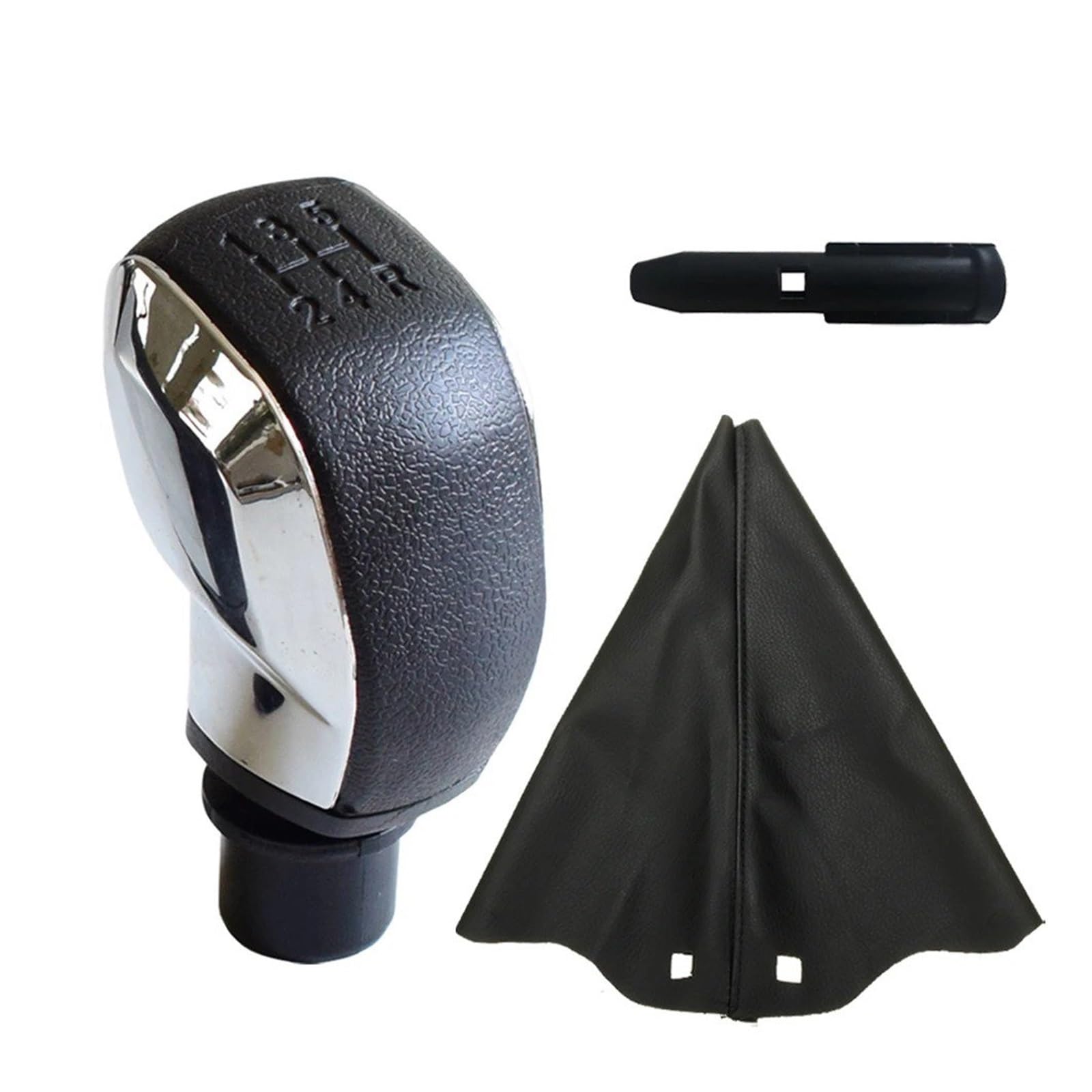 VAVGKDKPZB Shifter Lever Handle for Triumph for C5 5 6 Speed Gear Shift Knob Boot Case(Option 1)