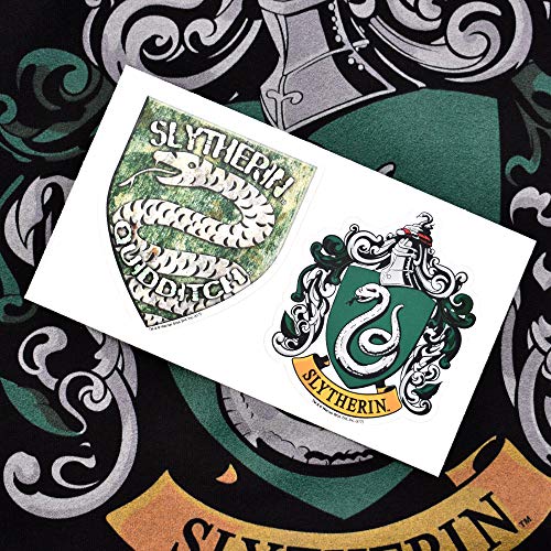 Popfunk Harry Potter Slytherin Logo Pull-Over Hoodie Sweatshirt & Stickers (Medium) #TOP5