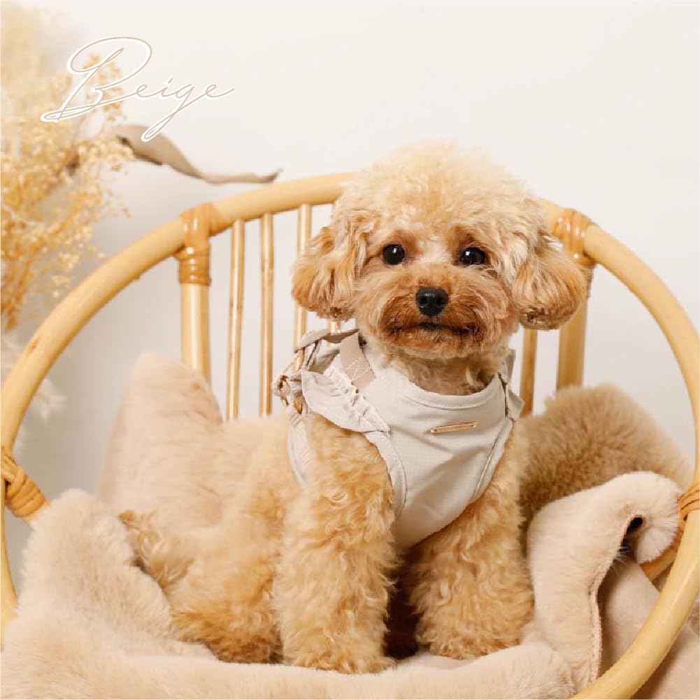 Amazon | monchéri モンシェリ [ショルダーフリルハーネス＋リードSET