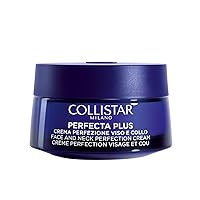Collistar Perfecta Plus Crema Perfezione Viso e Collo, Crema Giorno e Notte Rimodellante e Rimpolpante