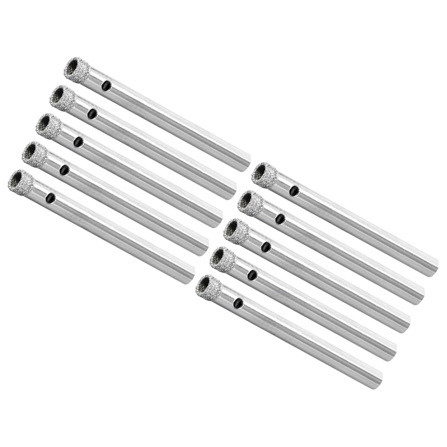 UPTODATETOOLS 10-Pieces Diamond Hole Saws Drill Bits, 5mm / 3/16" Drilling Diameter, Nickel Plated Carbon Steel Drill Bit Applications: for Glass Ceramic Tiles Marble Stone (B0D89XSKY6) Amazon Price History, Amazon Price Tracker