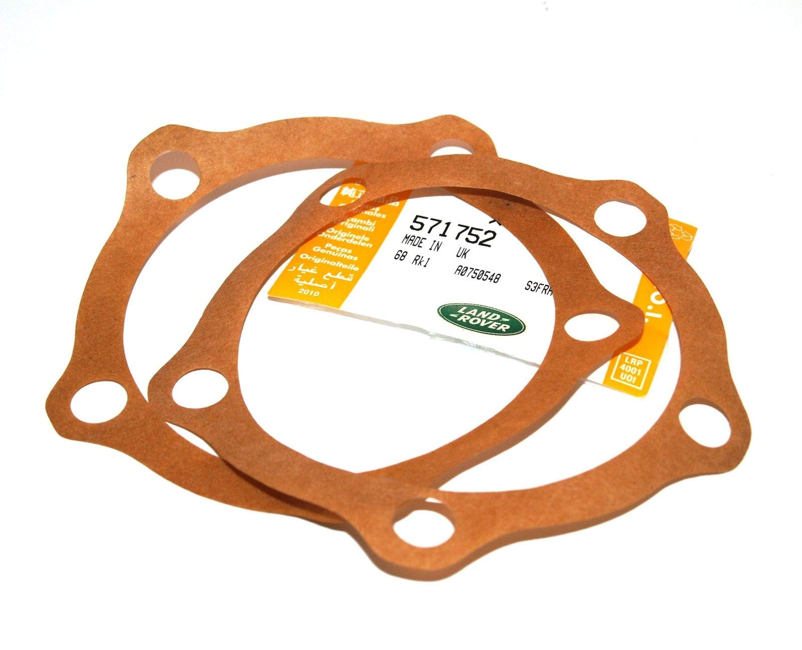 LR New Genuine Defender & Discovery 1 Drive Flange Hub Gaskets (Pair) 571752