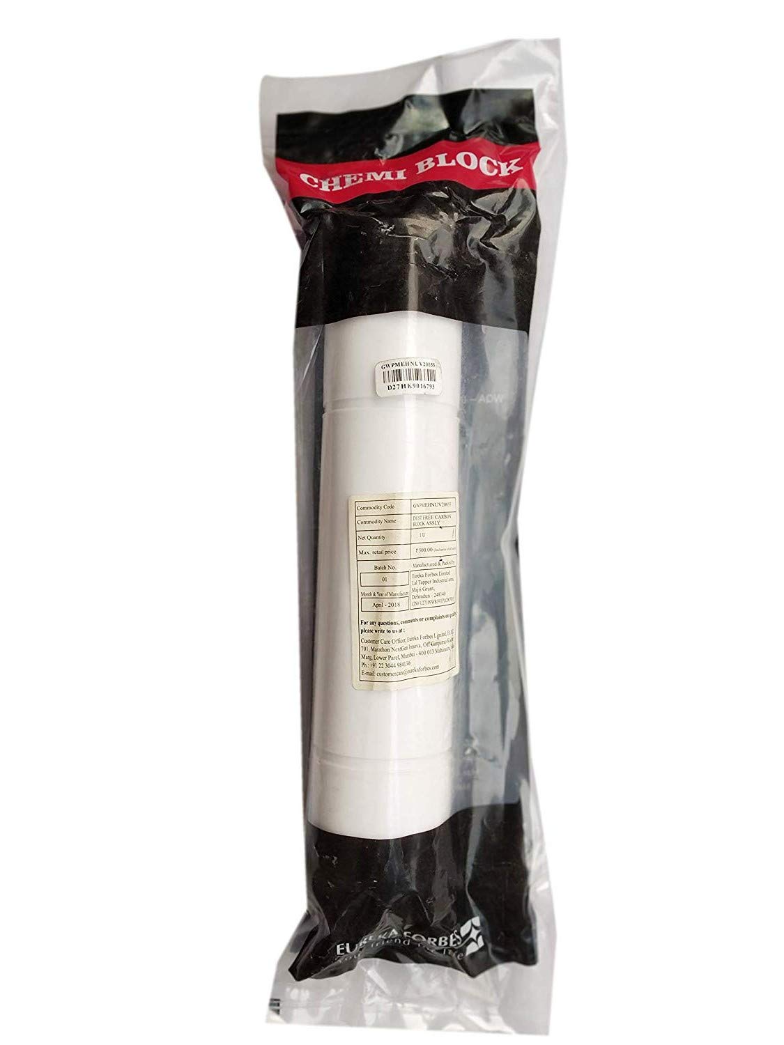 Fablab Pre Carbon Filter Cartridge, Chemi Block for aquaguard Reviva