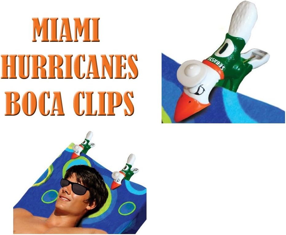 Boca Beach Towel Clips Sebastian Home & Kitchen