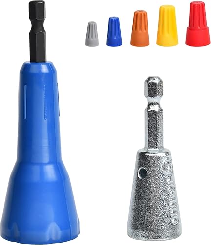 Miniatura 15 de Luckyway - Pelacables de alambre para taladro con herramienta profesional de pelado y torsión de alambre para electricistas, herramienta de torsión