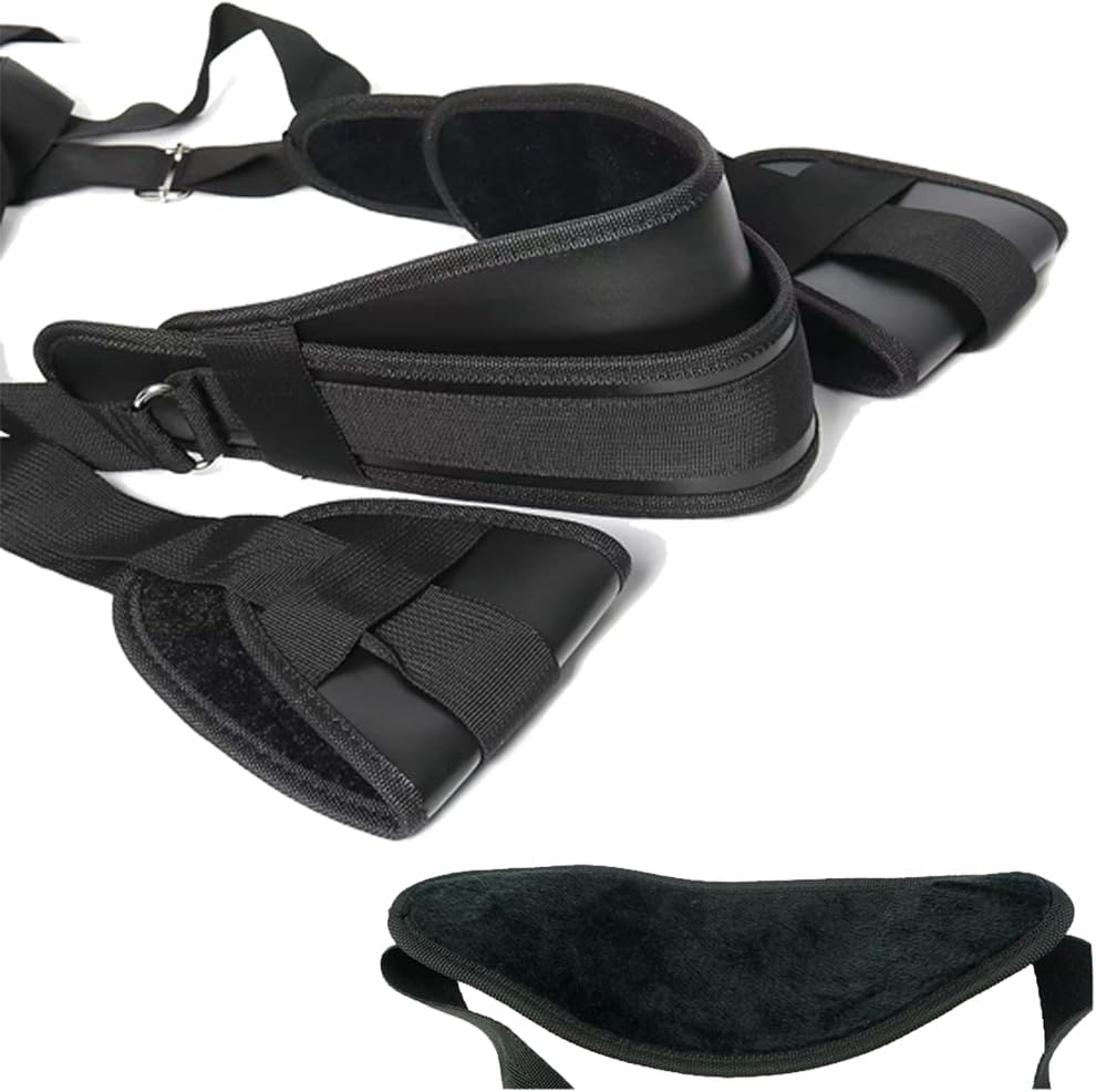 Door Mount Sex Slingshot Swing for Adults Couples Over The Door Sex Swing for Adults 300lbs Heavy Duty Frequent Flyer Door Swing Sex Pure Romance Adult BSDM Toys Sex Funiture for Bedroom Women Sweater