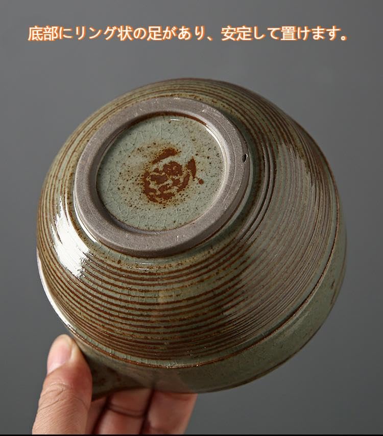 茶碗□古赤楽 富士山図 抹茶碗 レア お茶道具 古美術 時代物 骨董品