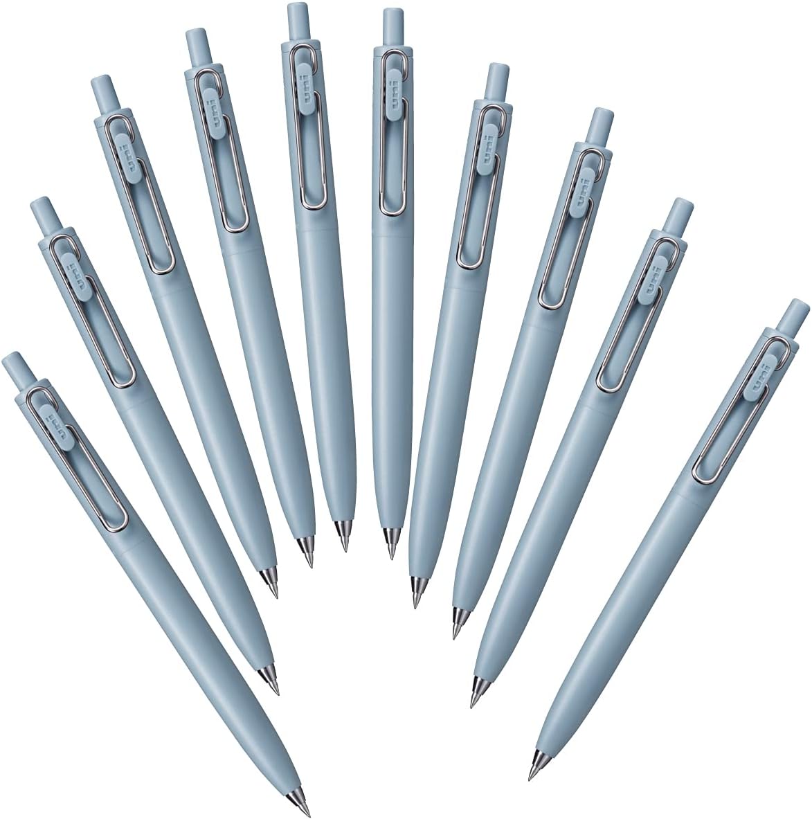 Mitsubishi Pencil UMNSF38F.13 Gel Ballpoint Pen, Uniball One F 0.38, Hanakasumi 10 Pieces