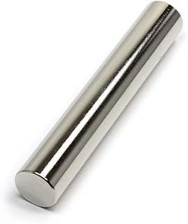 Dia 1/2x3 inch (12.7mm x 76.2mm) Neodymium Magnet, Super Strong Cylinder Magnet Diametrically Magnetized w/ Poles on the Sides. Made of NdFeB Rare Earth Magnet for Magnetic Pick Up Tools, Crafting Magnet, Science Magnet, and Holding Magnets