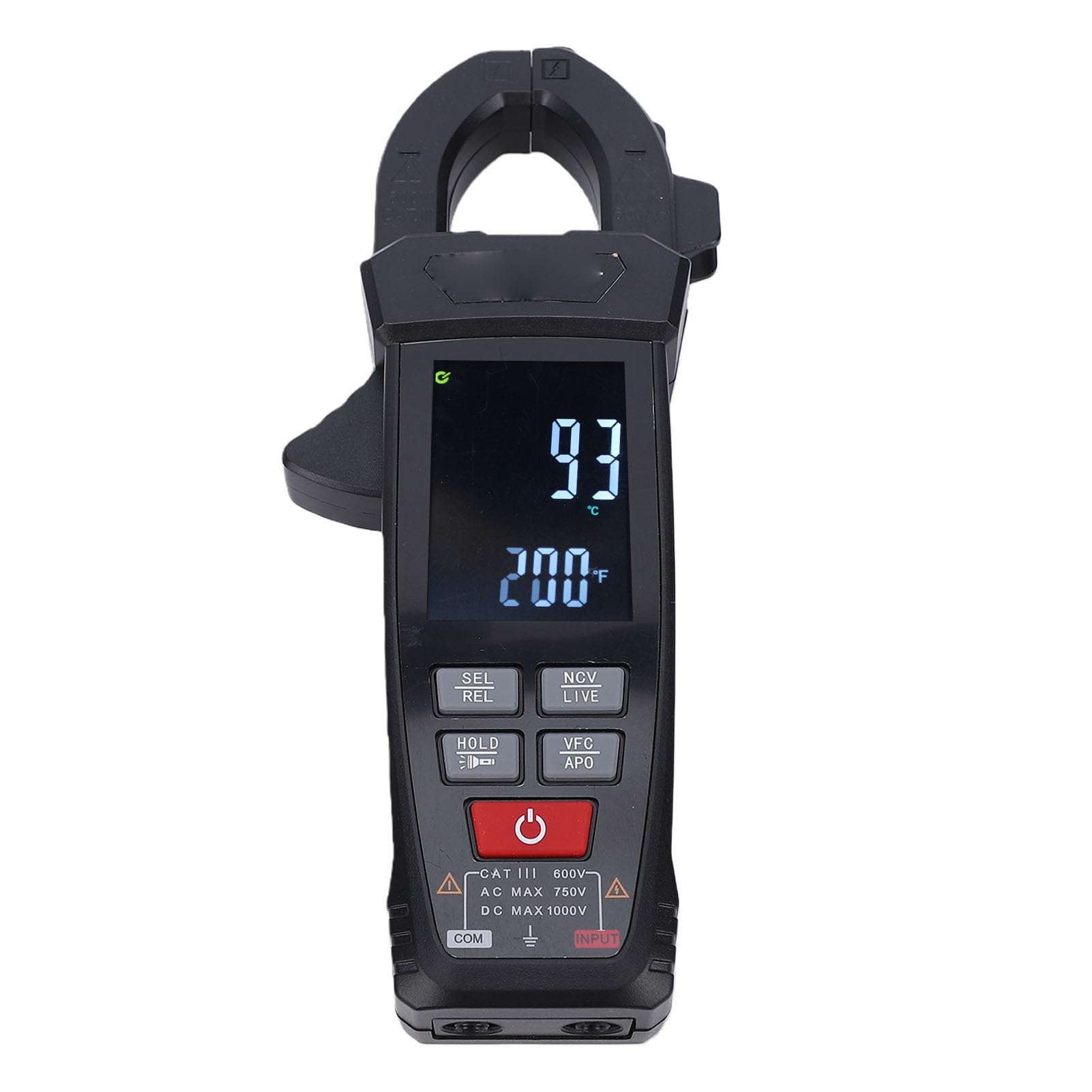 Digital Clamp Meter Voltage Tester Capacitance Diode Continuity