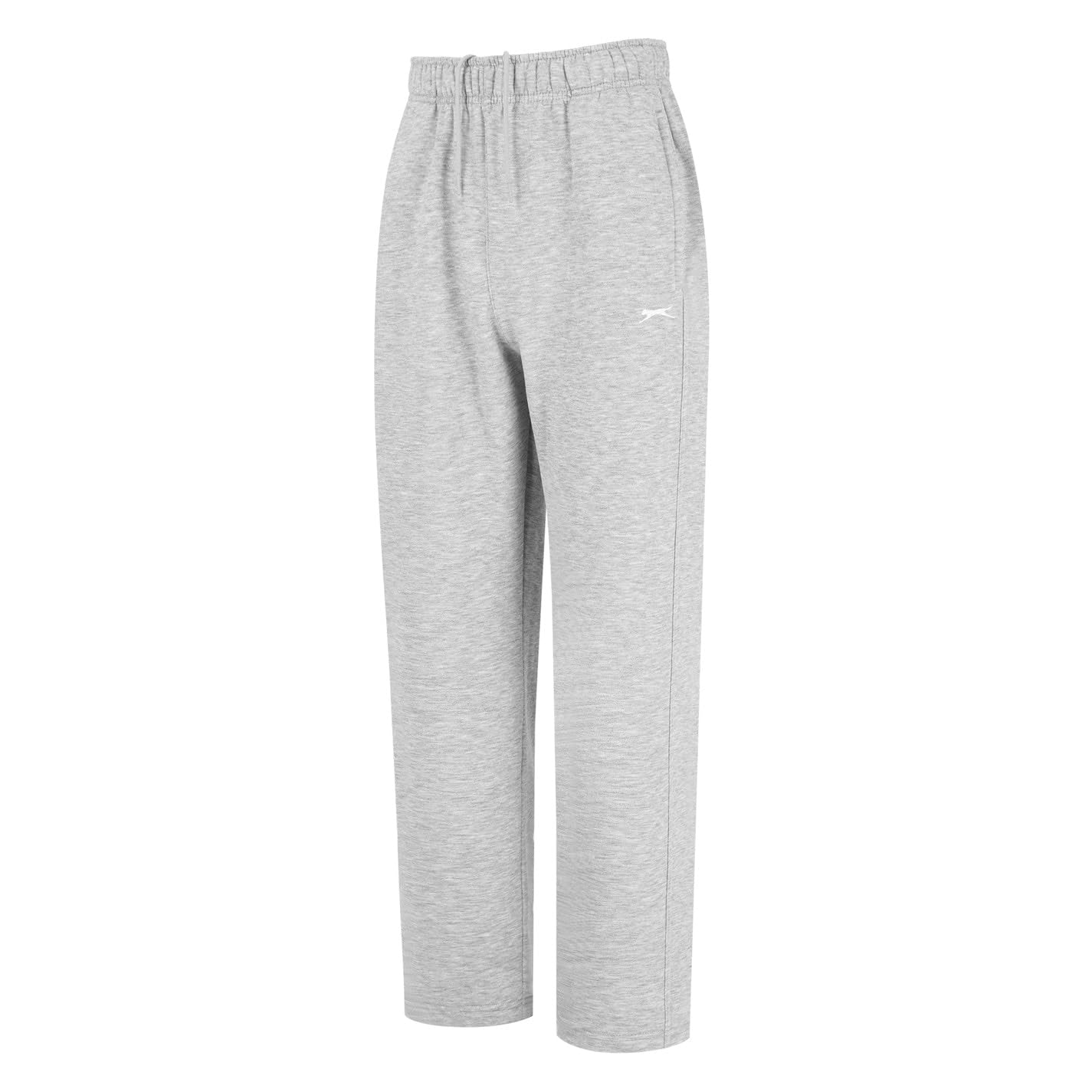 Slazenger Men's Open Hem Fleece Pants Grey Marl Extra Large