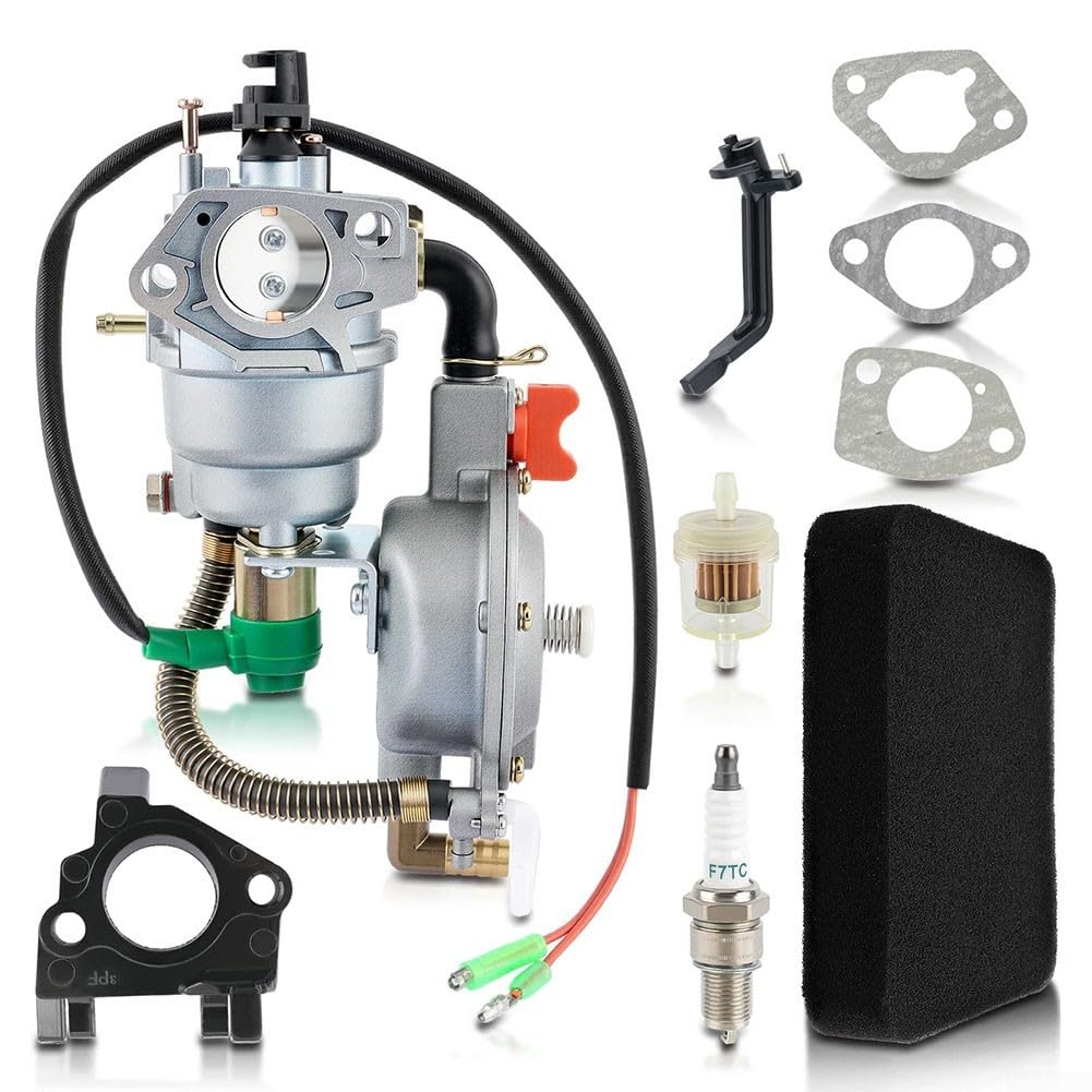 Kit carburateur GPL générateur Champion 100231 100320 bicarburant 389cc