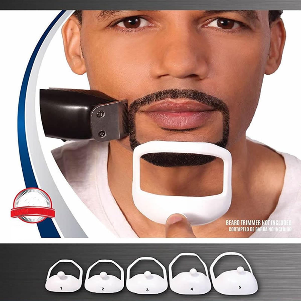 Modèle De Style De Barbe De Mouton, Ensemble De 5 Pièces, Modèle De Style