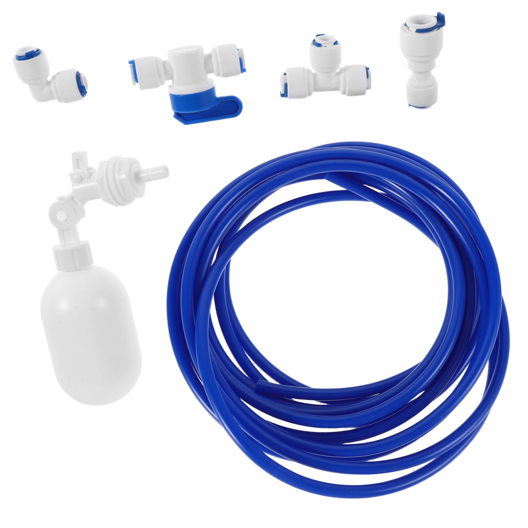 Válvula de flotador LIFKOME con conector de manguera rápido para sistema RO