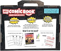 Vista 2 de Lulu Jr. My Comic Book Making Kit, Multicolor, 6.75" x 10.25
