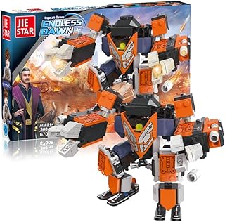 مجموعة روبوت قتال آلي من Next Store – طقم تركيب روبوت تفاعلي للأولاد، 308 قطعة لبناء نموذج آلي متحرك، هدية تعليمية رائعة لتنمية الخيال والإبداع