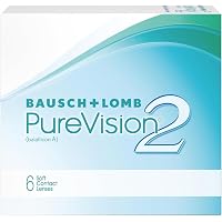 PureVision 2 HD Lenti a Contatto Correttive Mensili, 6 Lenti