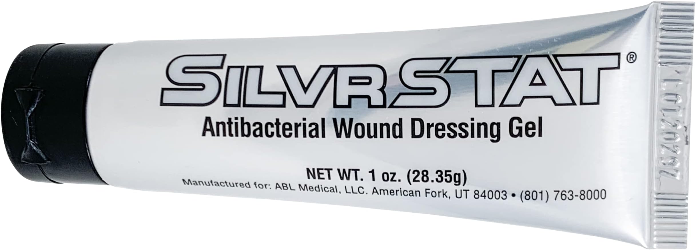 SilvrSTAT First Aid Kit Gel, 32 PPM Silver Healing Wound Dressing Gel, SilverSol Ag₄O₄ Particles, 1 oz