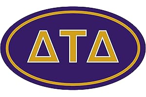 Delta Tau Delta Oval Fraternity Car Magnet Set of 2 - Removable...