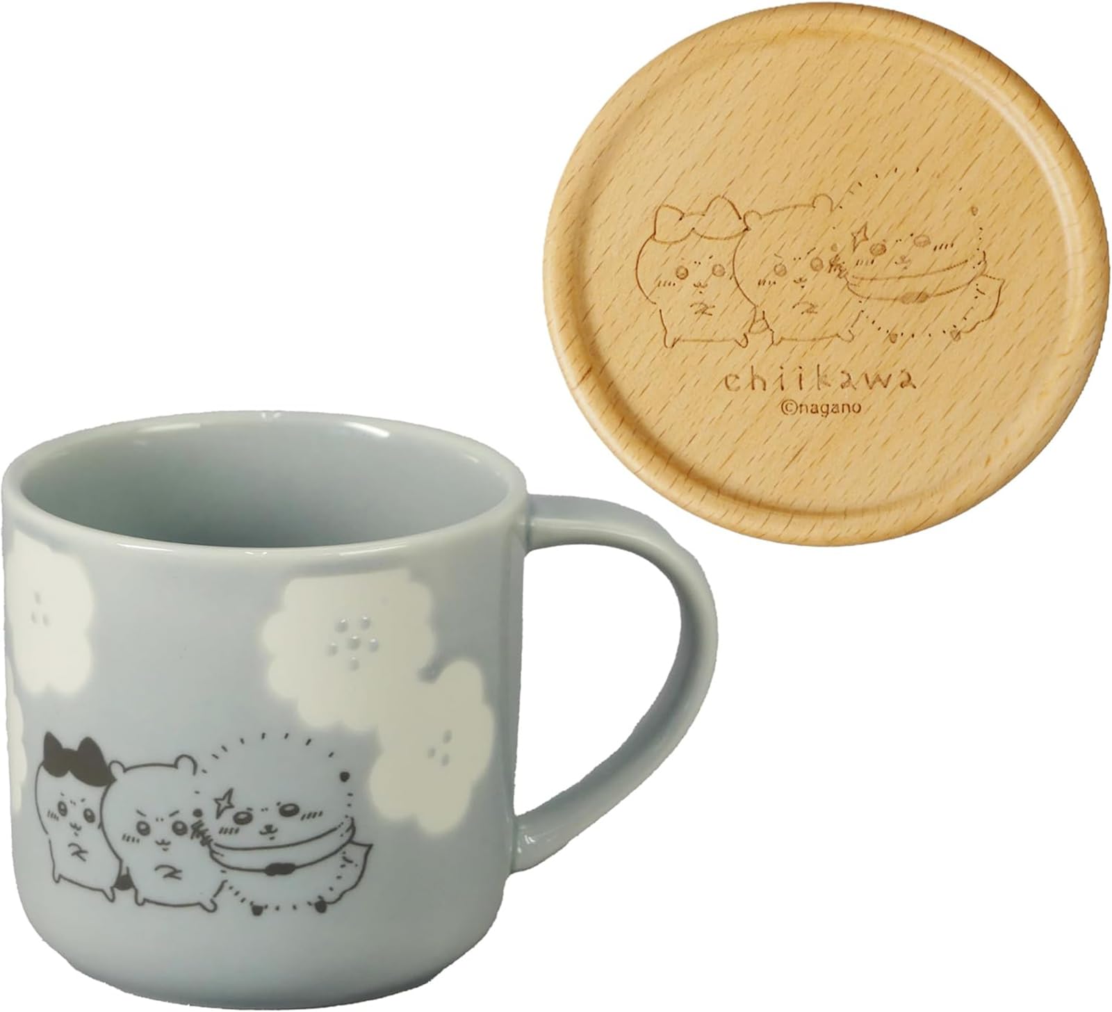 Amazon.co.jp: ちいかわ 公式ライセンス マグカップ 大きい 350ml