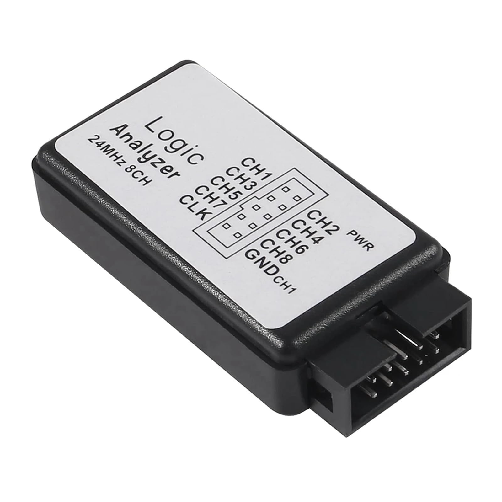 Analizador lógico USB de 24 MHz, 8 canales, 24 M/segundos, depurador for ARM FPGA, 24 M/segundos, 8 canales