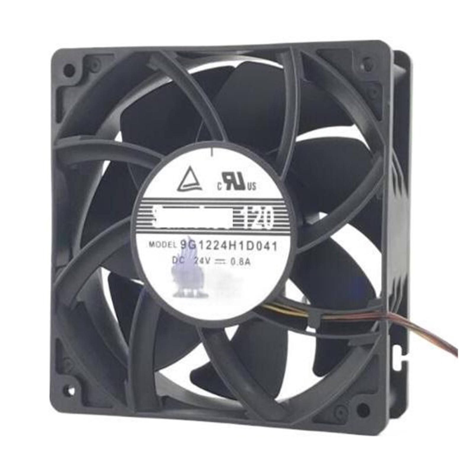 WEUSANXPL 9G1224H1D041 DC 24V 0.8A 120x120x38mm 4-Wire Cooling Fan