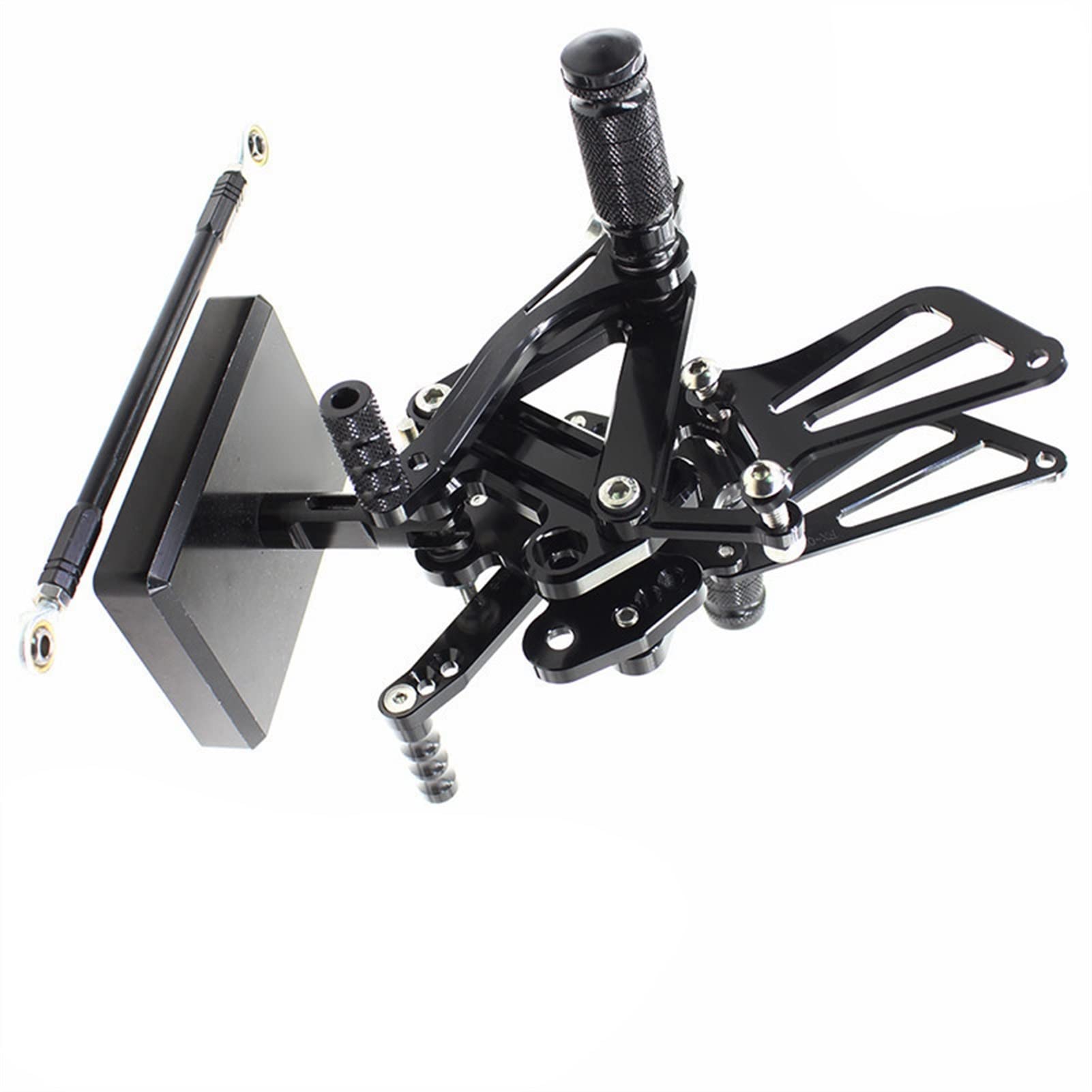 ZaKhs CNC Adjustable Rearset For Kawasaki ZX6R ZX636 1998 1999