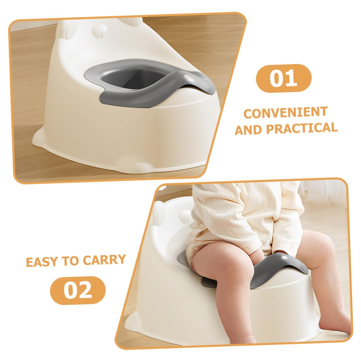 Asiento De Inodoro Portátil Para Reductor y De Llevar Para y Diseñado Para De Bebés y