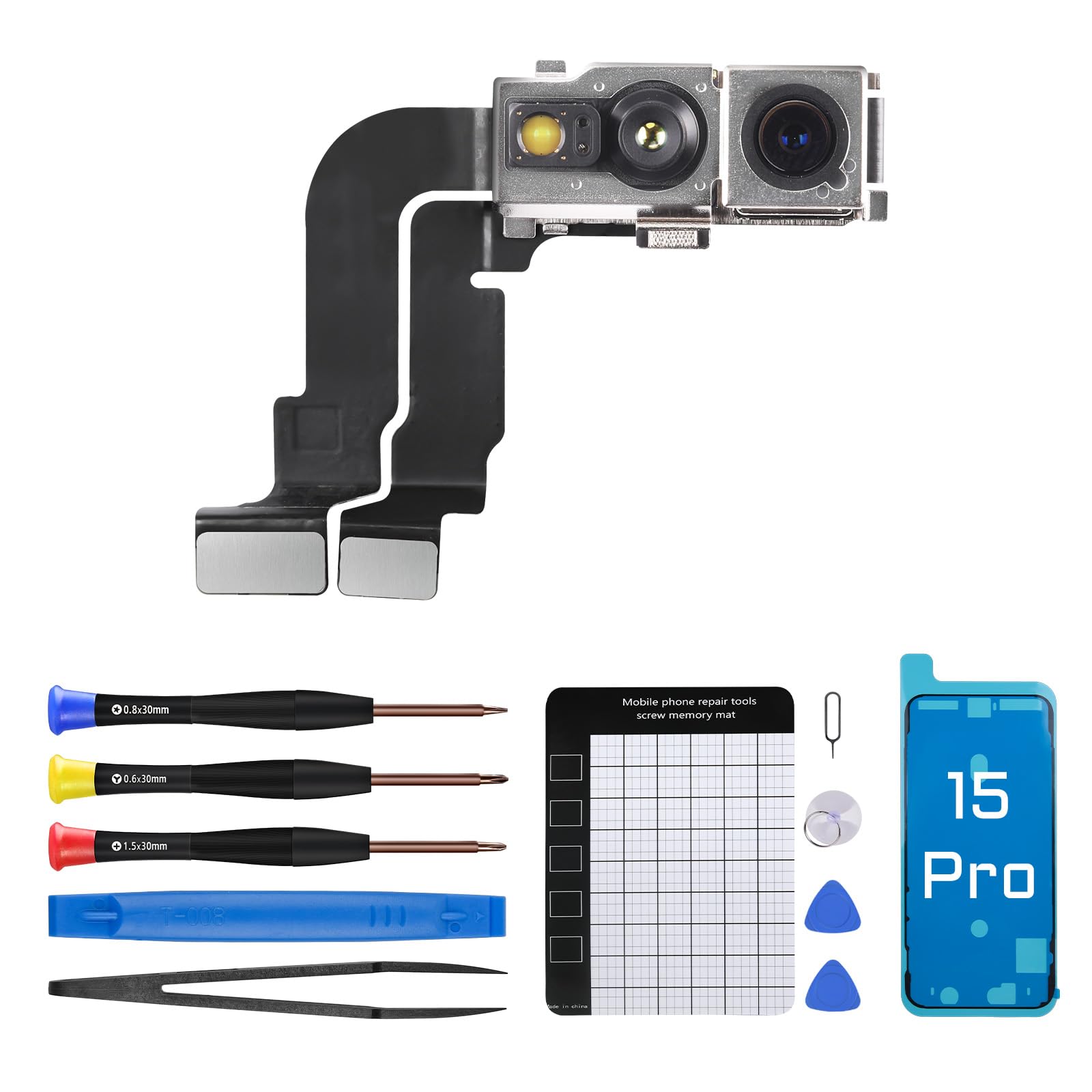 Amazon.com: DGSCSMY for iPhone 15 Pro Front Facing Camera