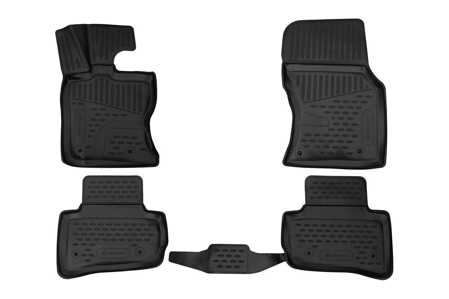 ELEMENT Alfombrillas 3D para Hyundai Tucson III 2015-2021 | SUV | Alfombrillas Coche Originales | 4 Piezas — view 128
