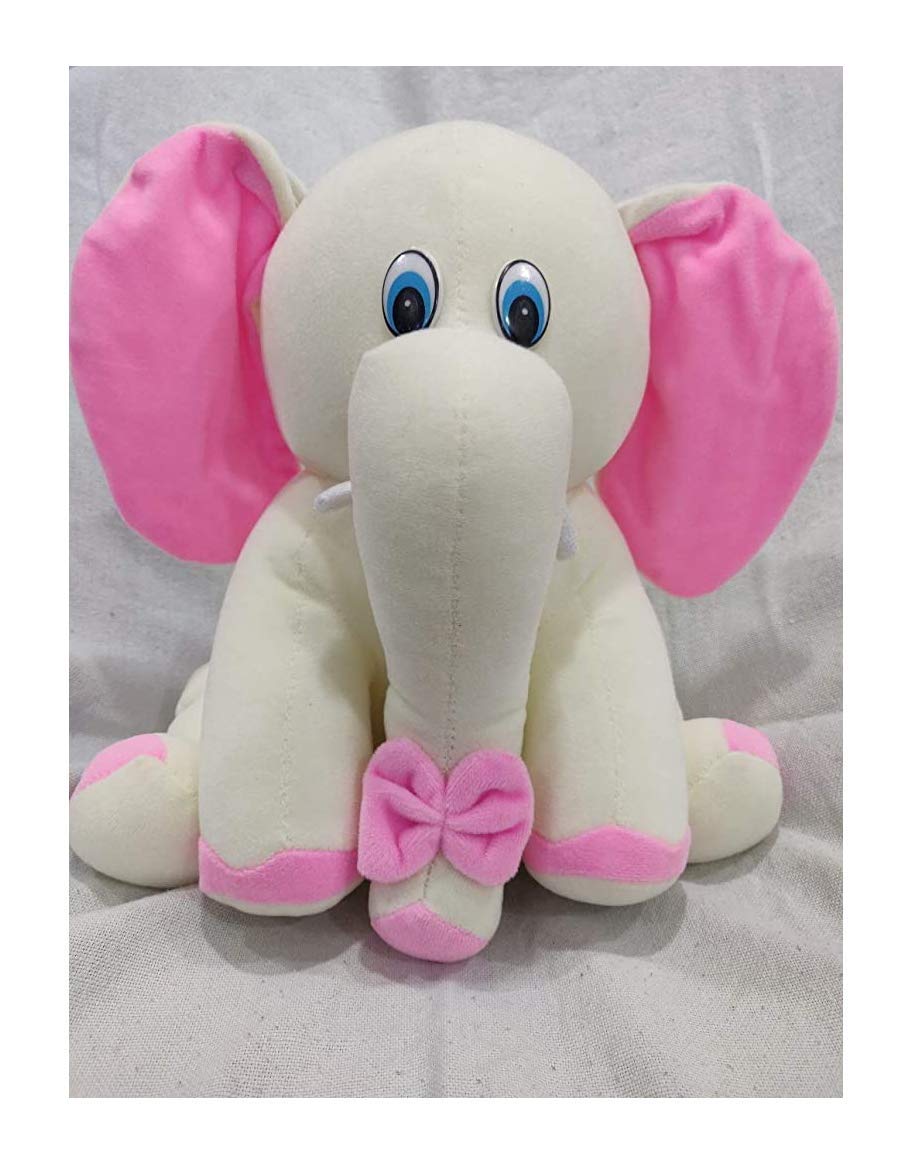 nkl Soft and Very Cuite Soft Elephant 35cm (+ Free Small RED Heart (12CM) )