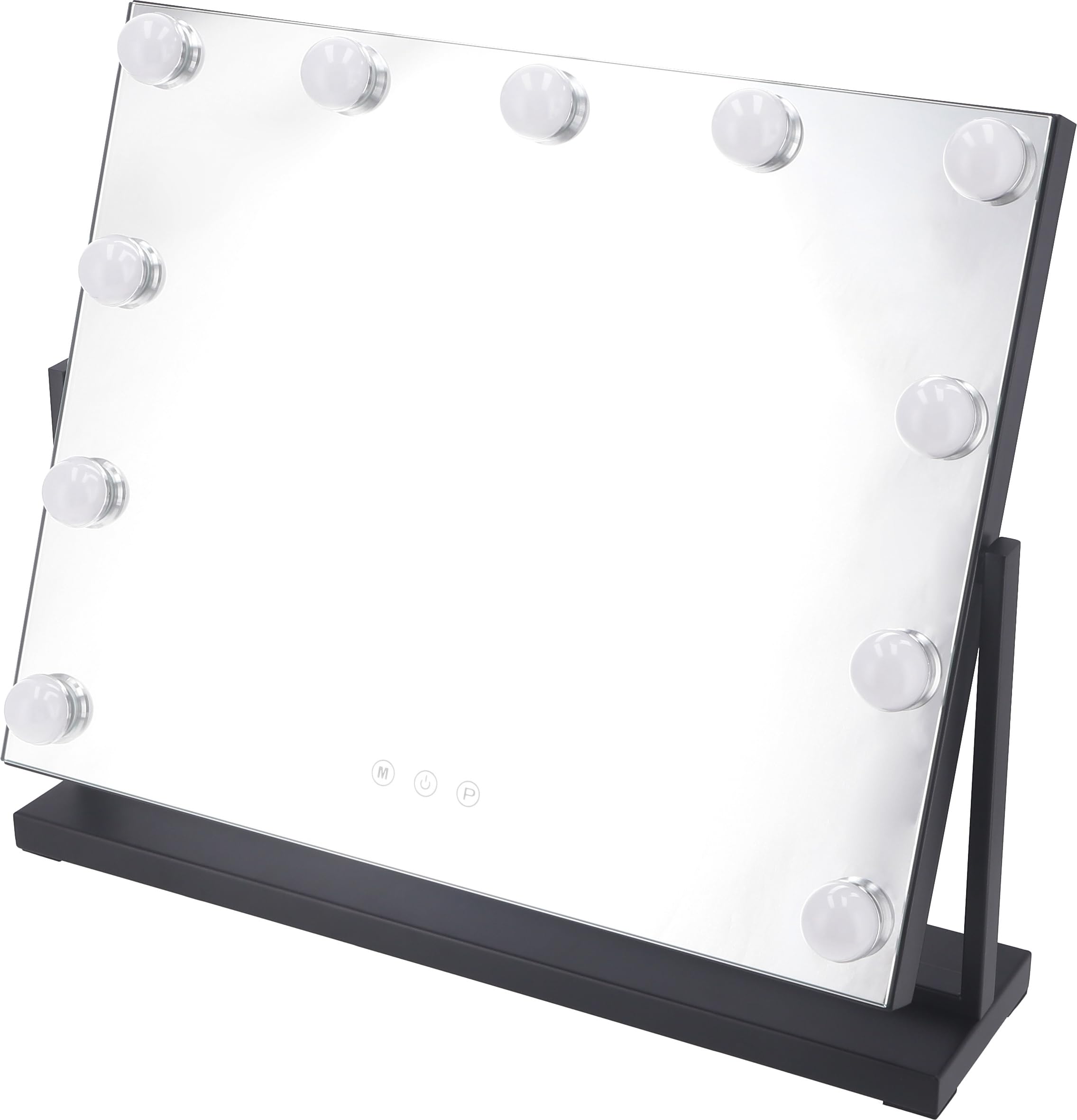 Amazon.co.jp: 不二貿易 プレミアムLEDミラー 女優ミラー 角度