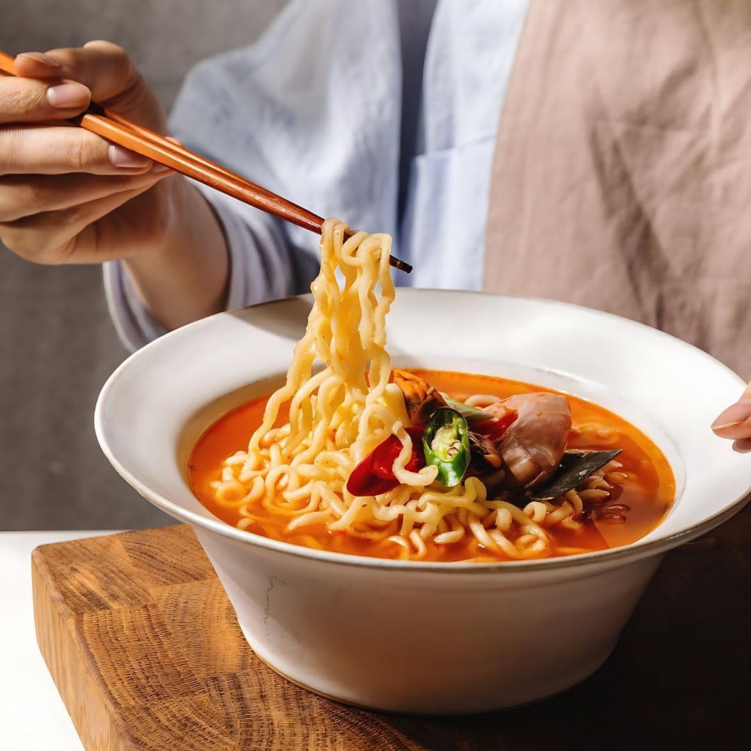 Korean Market | Neoguri Picante Ramyun | Ramen Coreano Instantáneo | Pack 20 |120g