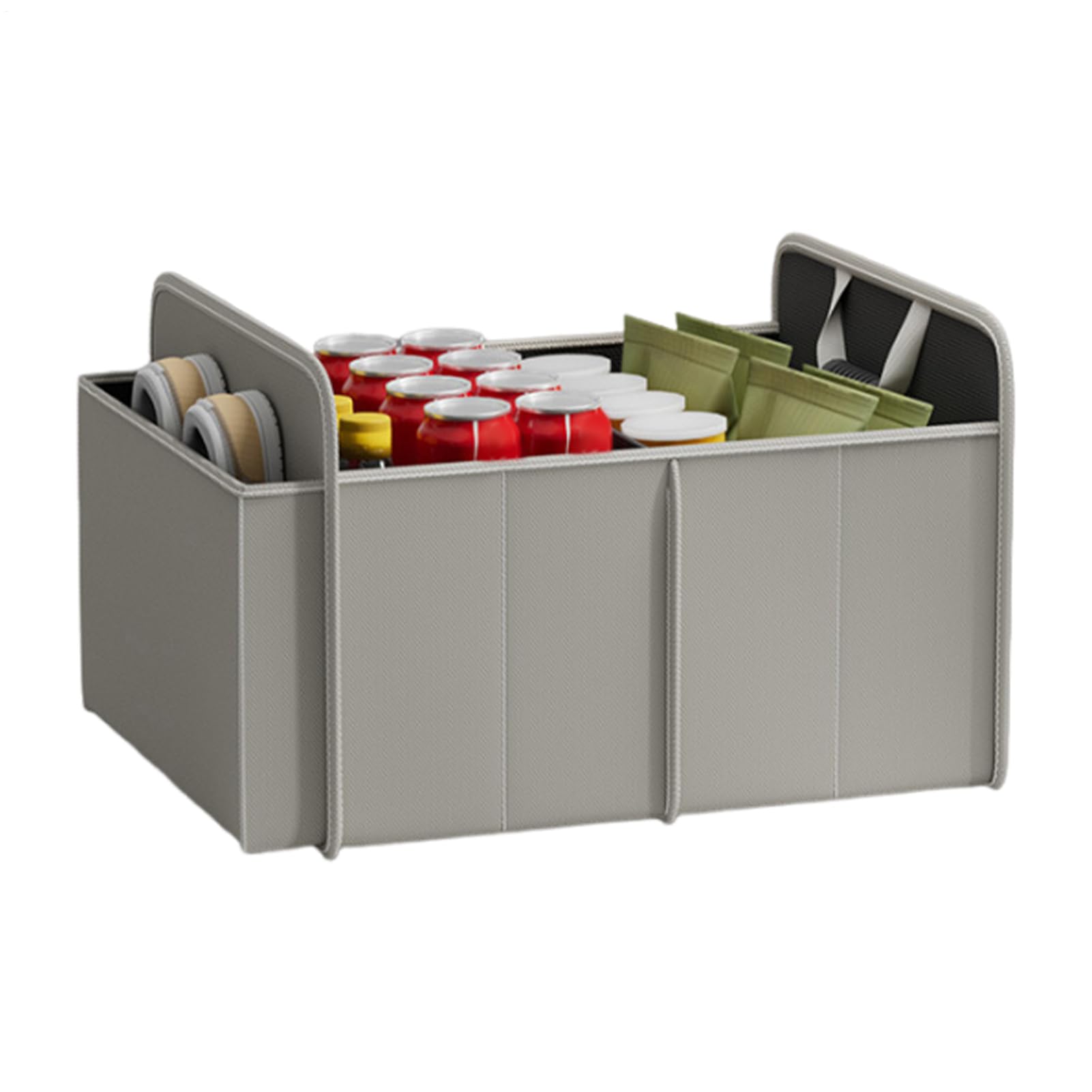 de almacenamiento para coche, organizador de almacenamiento de maletero | plegable - Organizador y coche | Organizador de maletero plegable, contenedor de organización ro