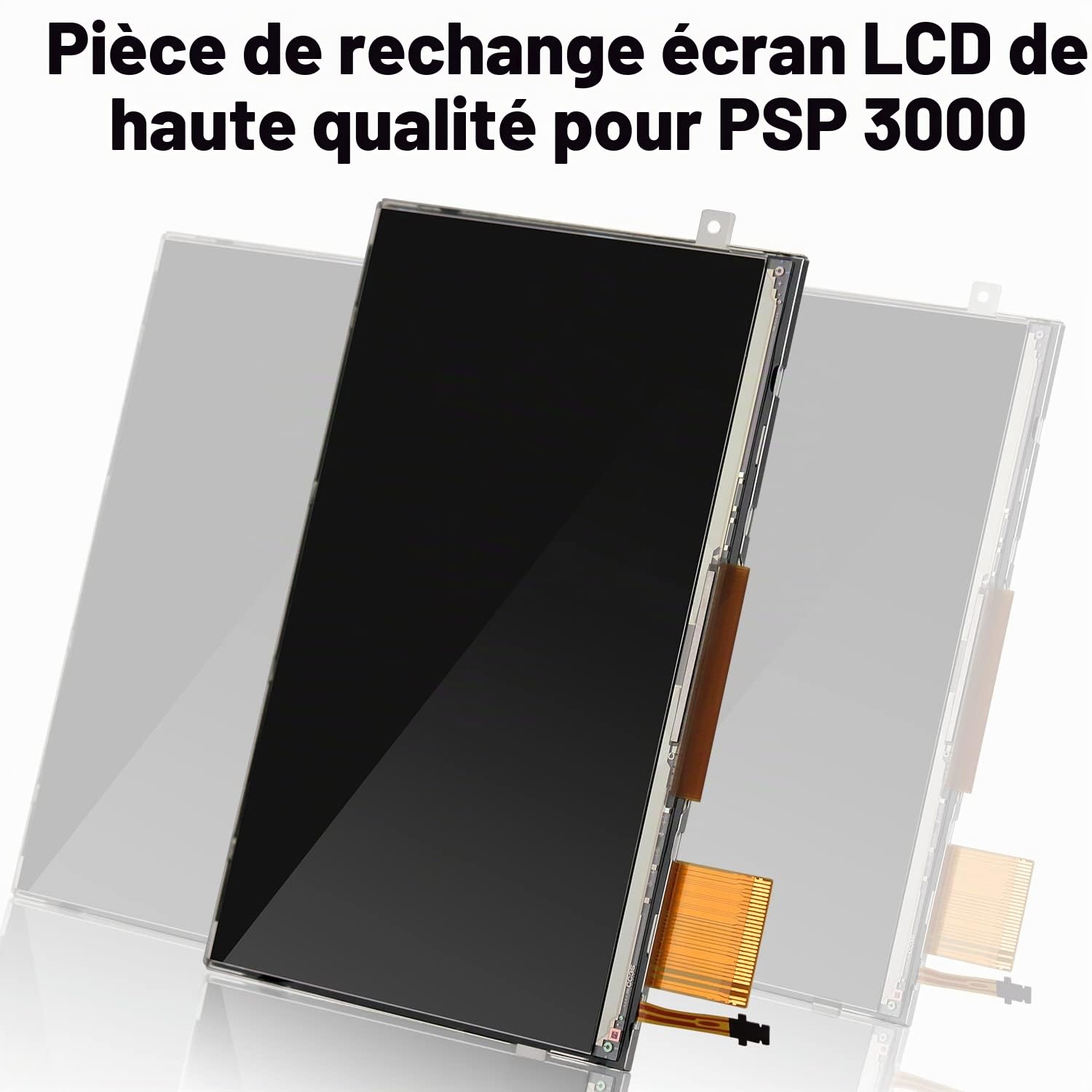 OSTENT Fix Réparation écran LCD de Remplacement pour Sony PSP 3000 Console