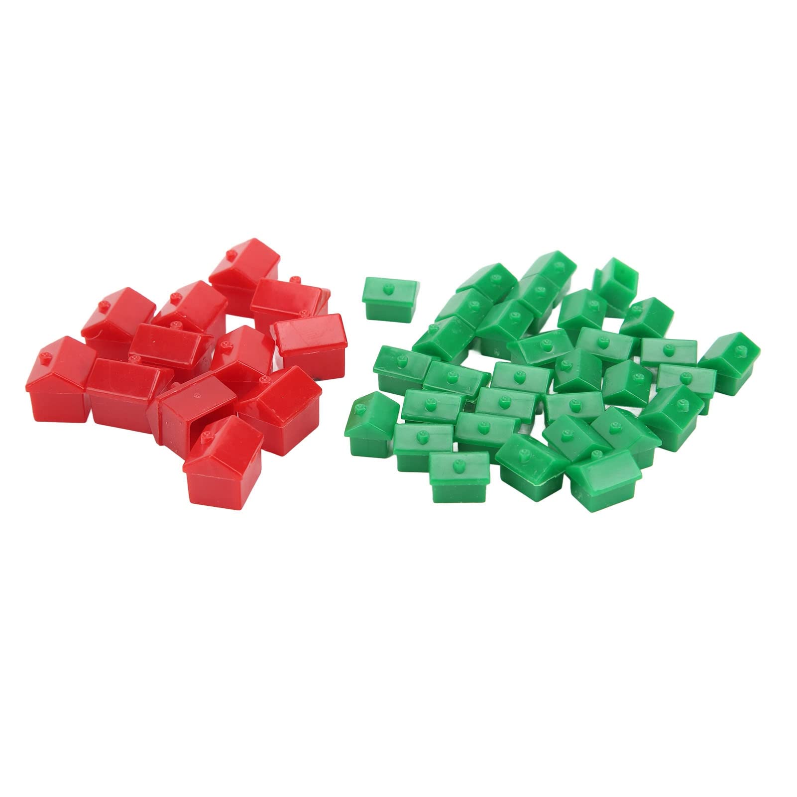 Pièces de Rechange de Jeu d'hôtel, Maisons en Plastique, Accessoires supplémentaires, Ensemble de Jeu de société Pièces de Rechange de Jeu d'hôtel, Maisons en Plastique, Accessoires supplémentaires, Ensemble de Jeu de société