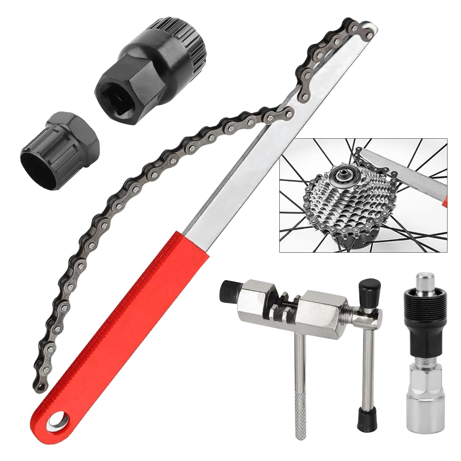 ZoeTekway Estrattore anovella Estrattore anovella Bicicletta, Kit di