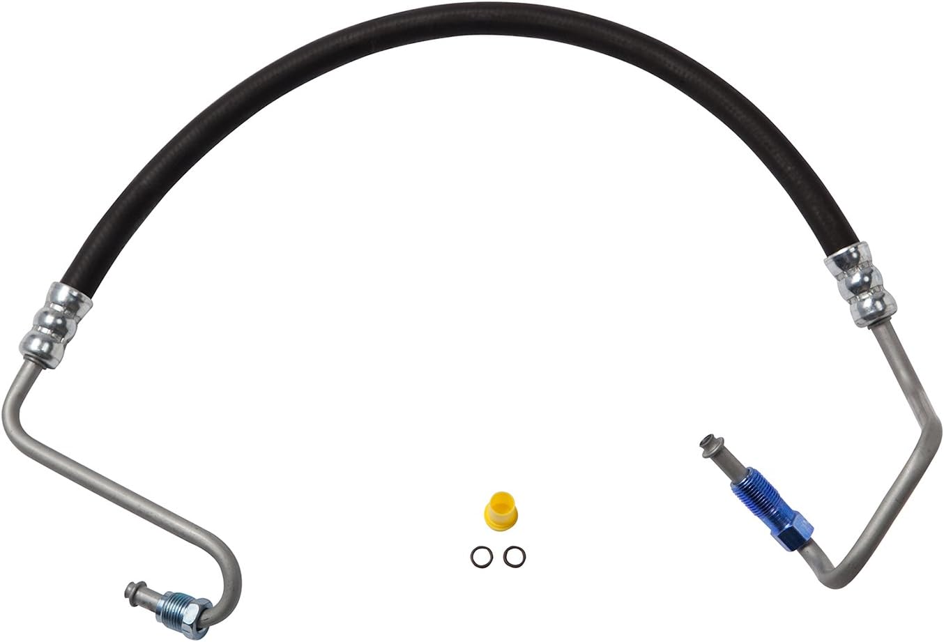 Plews & Edelmann 80293 Power Steering Pressure Hose: Replacement for - 2002-97 Jeep Wrangler, TJ, Black