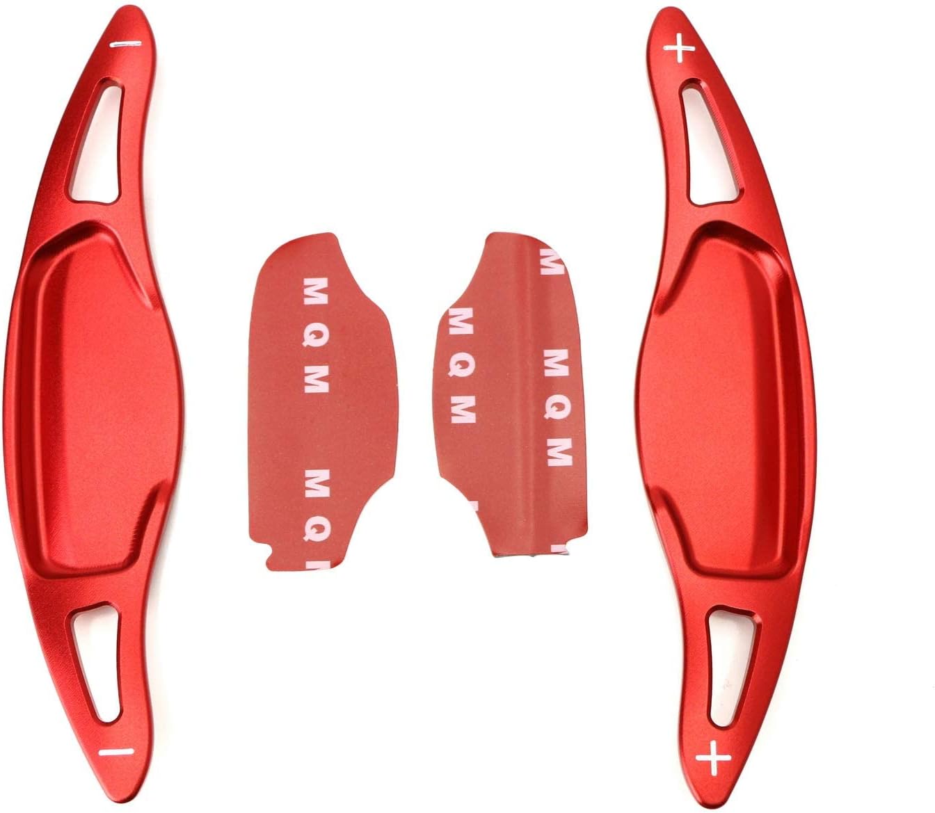 iJDMTOY Sports Red CNC Billet Aluminum Large Paddle Extensions Compatible with 2018-up Kia Stinger (CK)