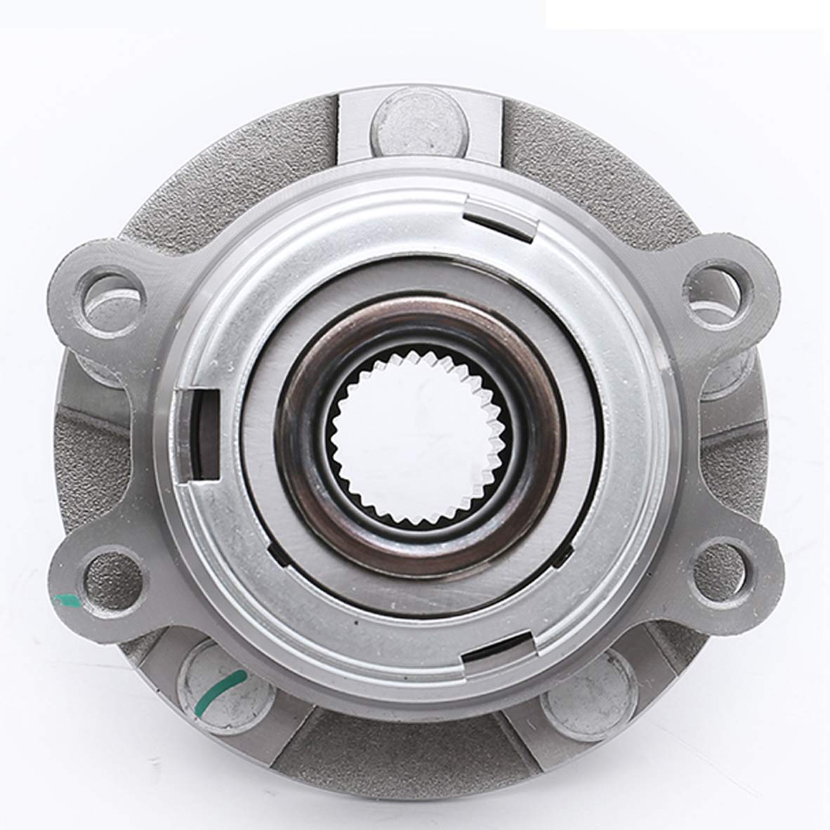 FKG 513310 Front Wheel Bearing Hub Assembly fit for 2003-2007 Nissan Murano, 2004-2009 Nissan Quest, 5 Lugs Set of 2