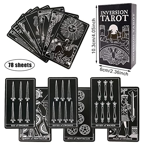 SWZY Tarocchi Inversion, 78 Pezzi Carte Tarocchi