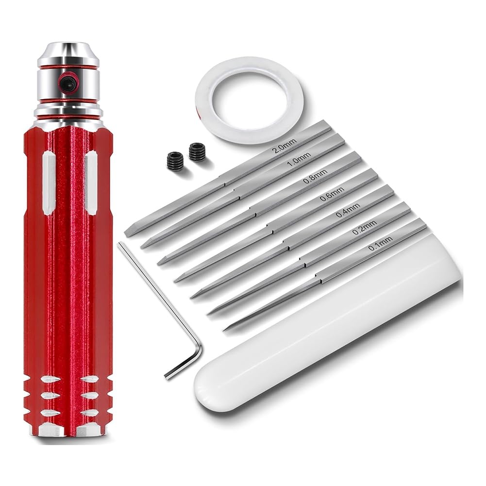Hobby outil de coupe rouge scribe line pour graver sans rayer la résine