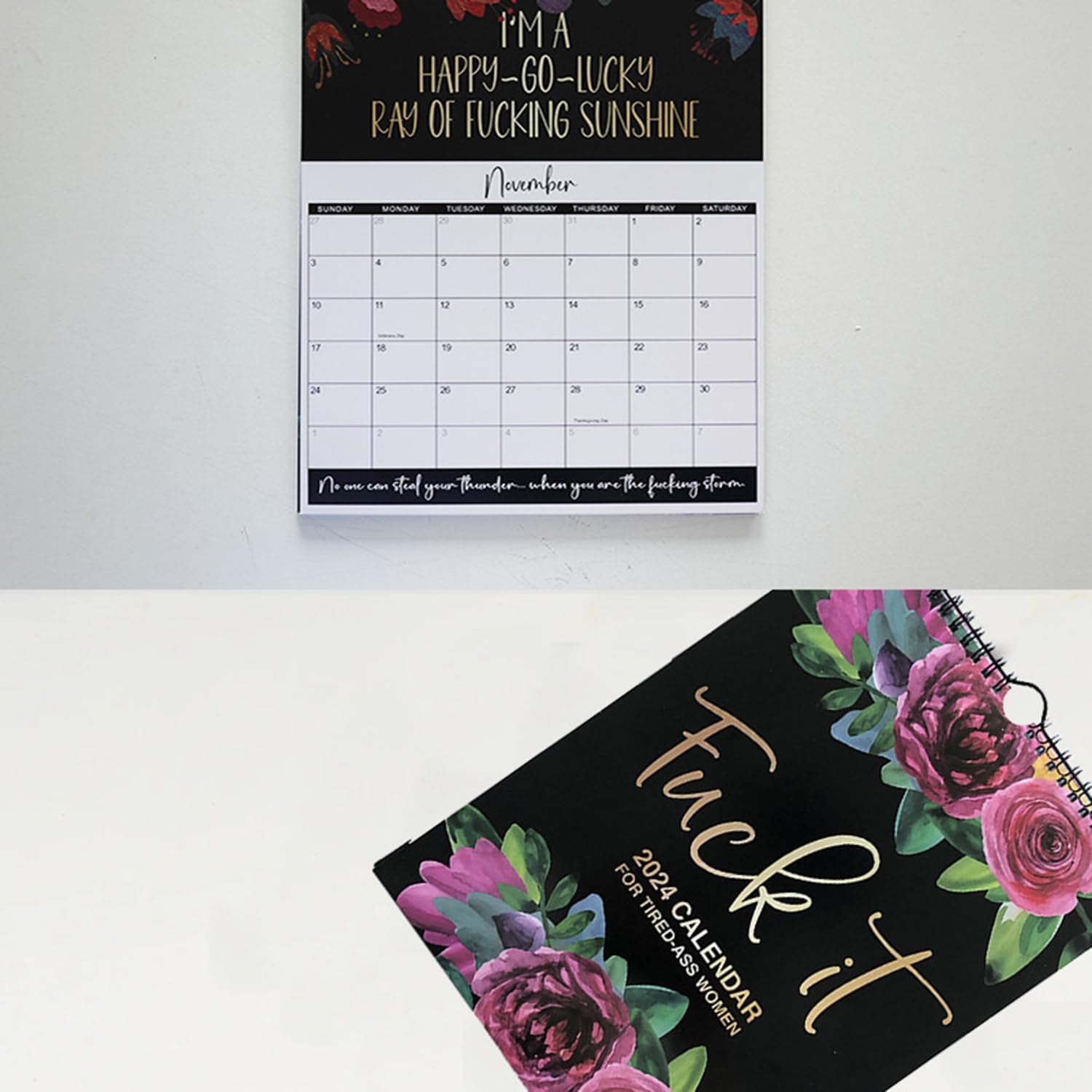 'Fuck it' Calendar 2024 Fu-ck It Calendar for Tired-Ass Women, Tired Women  Calendar Wall Calendar for Tired Funny Word Planner Monthly Calendar Gag  Christmas Gift for Women : Office Products - Amazon.com