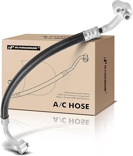 A-Premium Conjunto de manguera de línea de descarga de A/C compatible con Volkswagen Jetta 2005-2014, Golf 2010-2014, Rabbit 2006-2009, L5 2.5L,