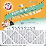 Arm & Hammer 12 in. x 20 in. x 1 in. Enhanced Allergen and Odor Control FPR 6 Air Filter (4-Pack)