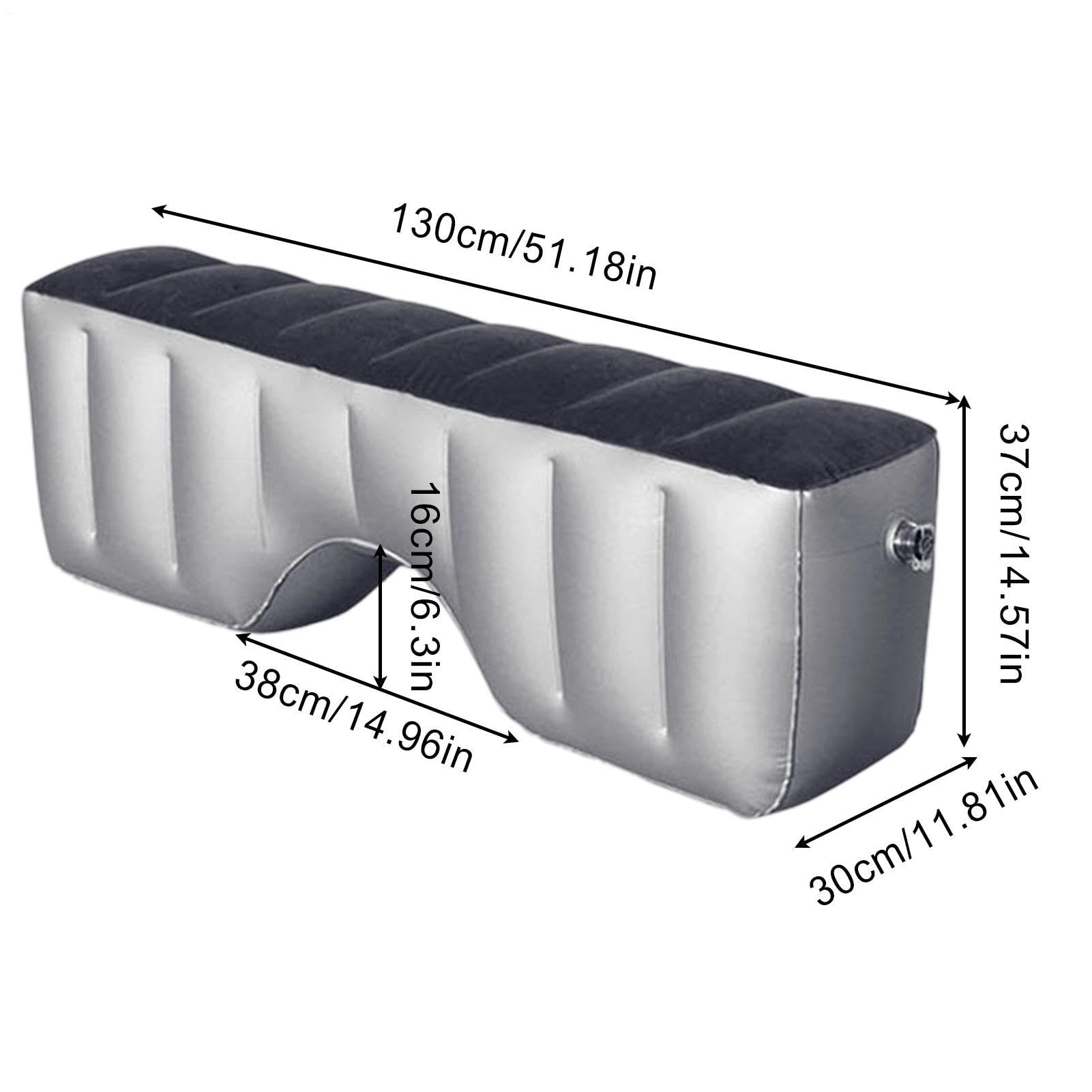 Remplisseur d'Espace du Siège Arrière pour Prolongateur Gonflable pour | Fournitures Automobiles Pour Coussin Support Extension Remplissage Arrière Repos Animal SUV Plein Air