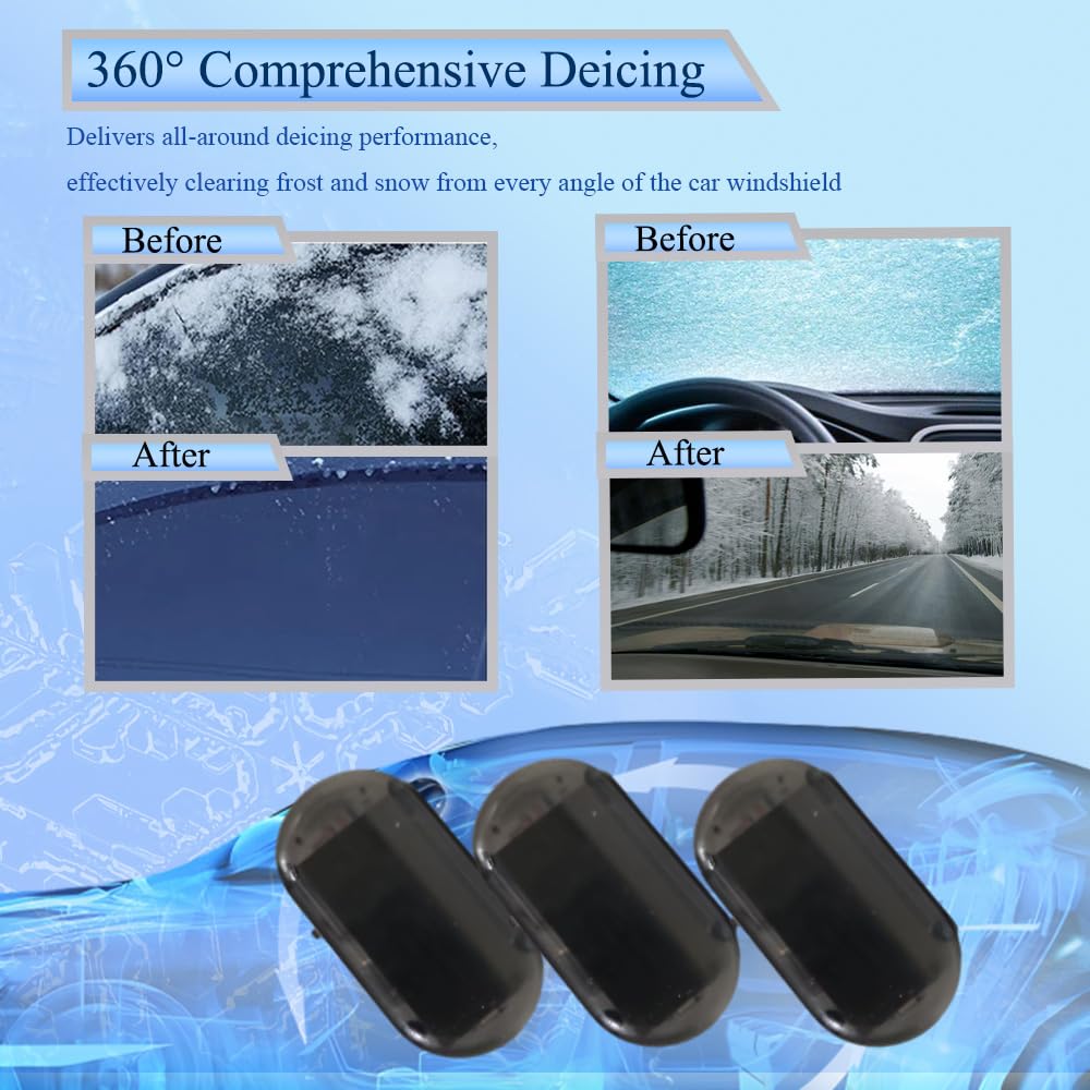 Dispositivo antigelo elettromagnetico per rimozione neve auto