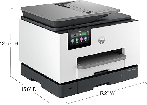 Miniatura 8 de HP OfficeJet Pro 9135e Impresora todo en uno, a color, impresora para pequeñas y medianas empresas, impresión, copia, escaneo, fax, inalámbrica, 3