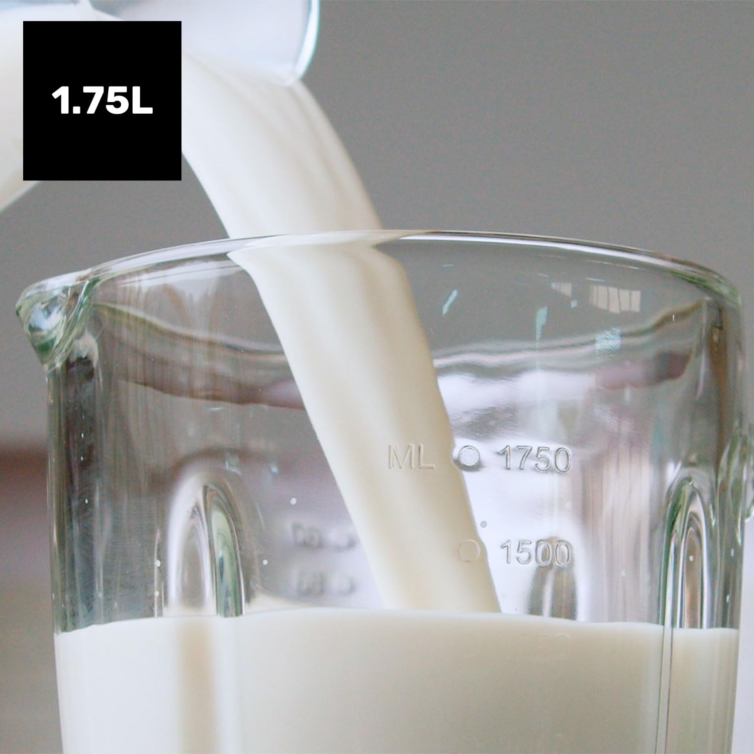 Taurus Amazing - Batidora de Vaso 1600W, 1,75L, Pica Hielo, 6 Cuchillas